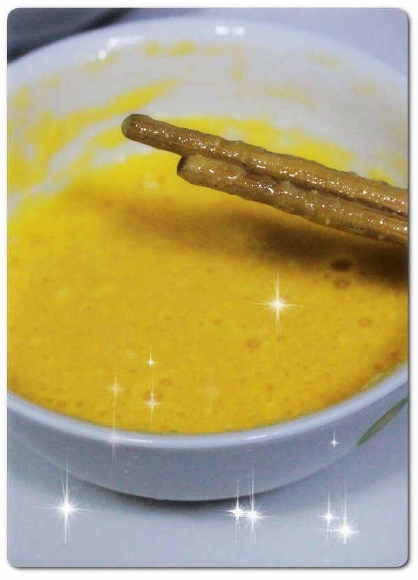 宝宝最爱的美食:鸡蛋米糊(图)