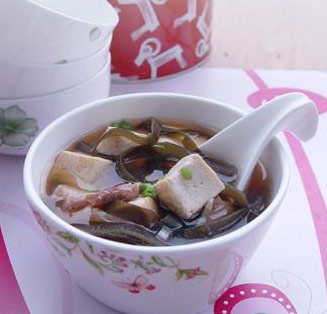 花样海带炖豆腐