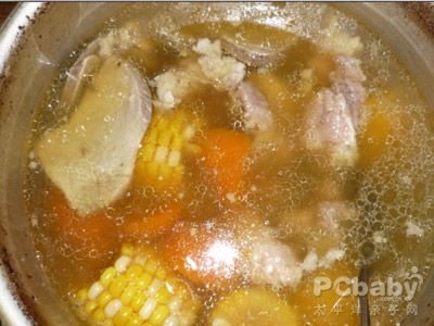 小儿补维生素食谱:南瓜牛奶汤