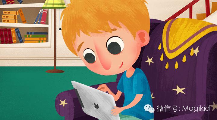 iPad时代魔力小孩与你一起保护视力